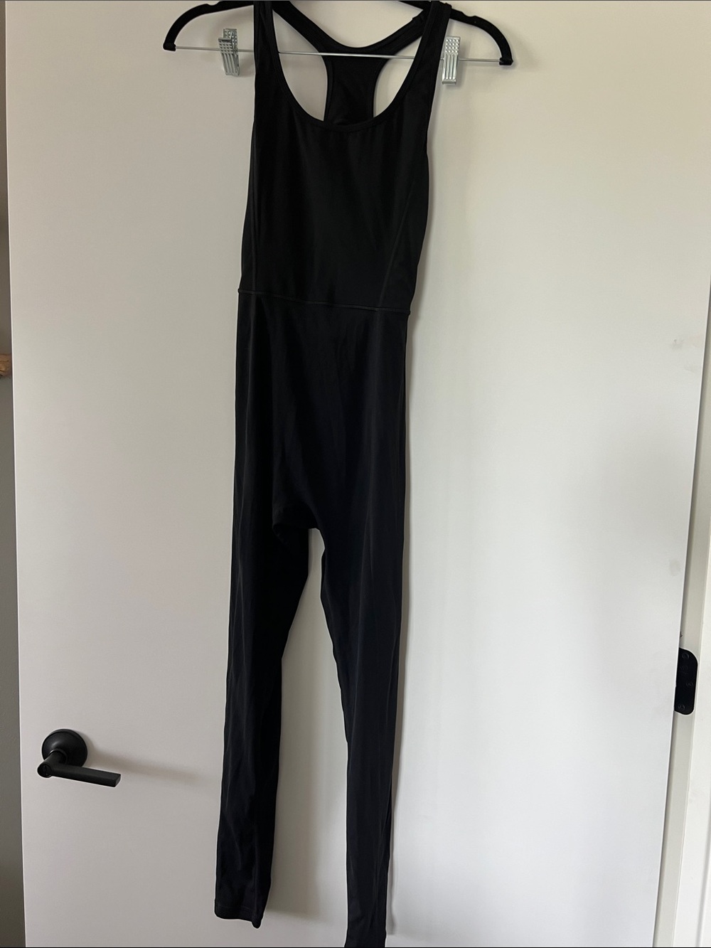 Paragon Fitwear Black Racerback Jumpsuit - Sleek One-Piece